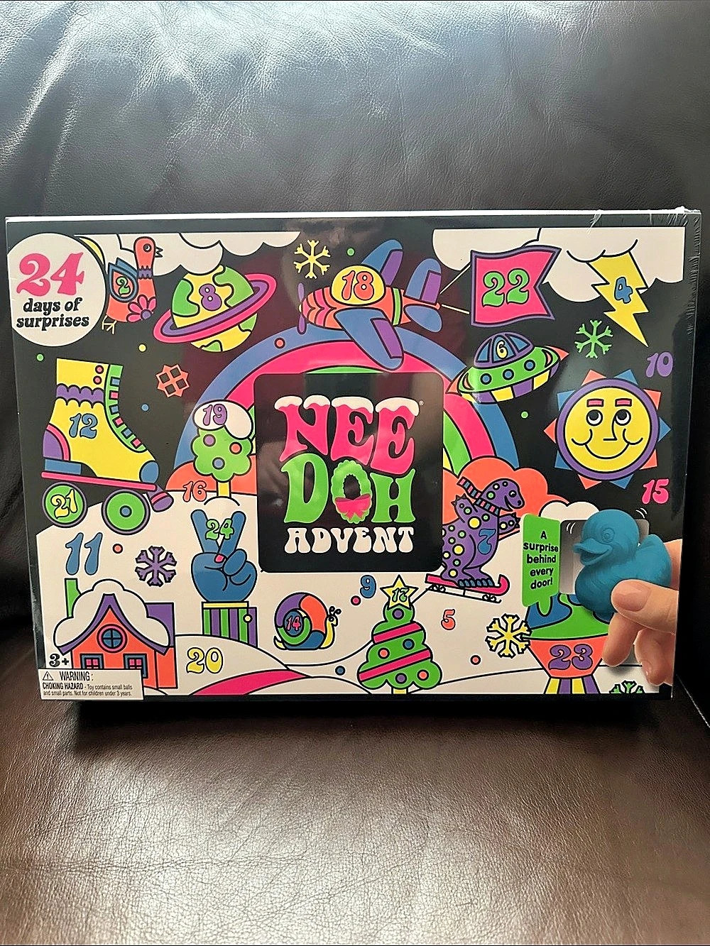 Schylling NeeDoh Advent Calendar Multi NWT